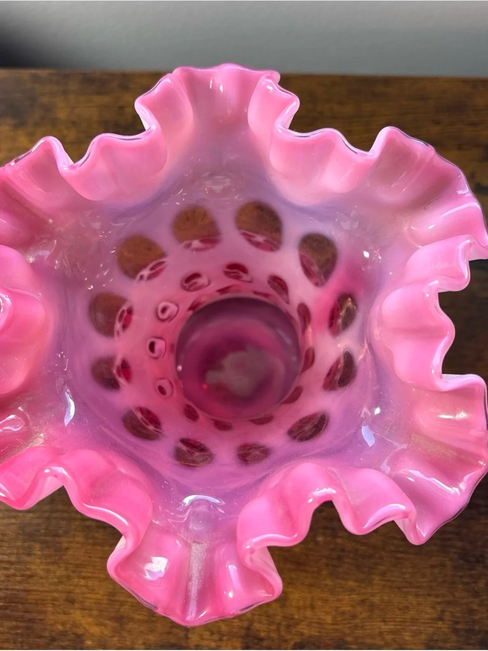 Fenton handcrafted style